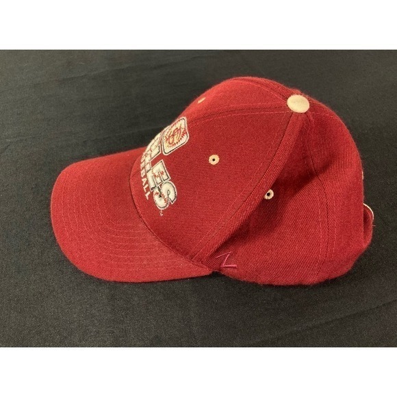 NCAA Wool Seminoles Noles Baseball Hat Red One‎ Size Fits All Adjustable Vintage - Picture 4 of 9